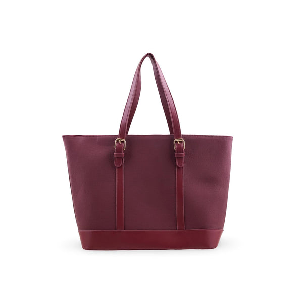 Maroon Formal Shoulder Bag For Ladies P55842