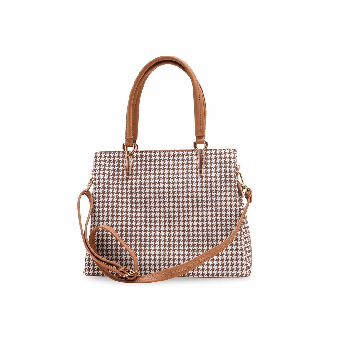 Brown Formal Hand Bag For Women P55843