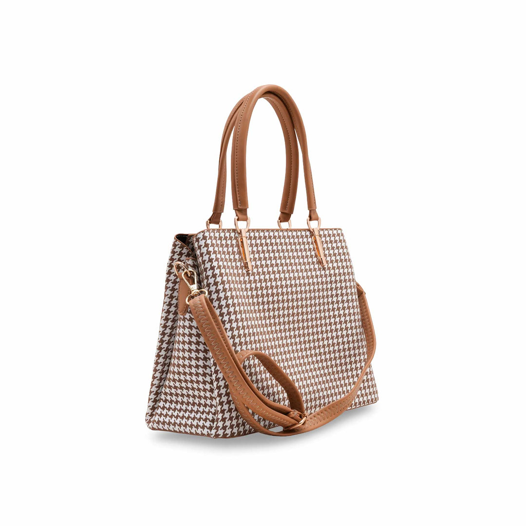 Brown Formal Hand Bag For Women P55843