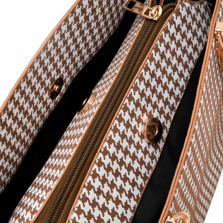 Brown Formal Hand Bag For Women P55843