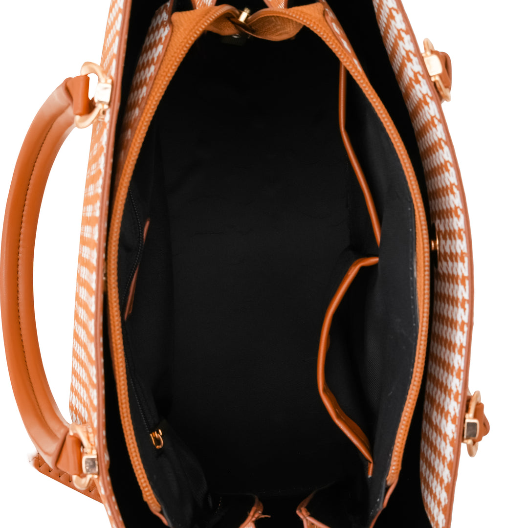 Mustard Formal Hand Bag For Women P55843