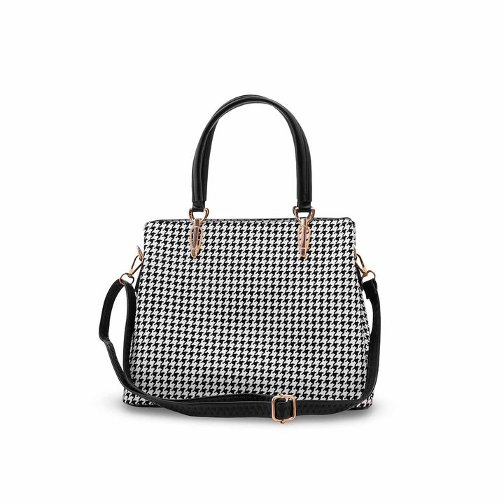 Blkwht Formal Hand Bag For Women P55843