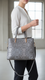 Grey Formal Hand Bag For Women P55844