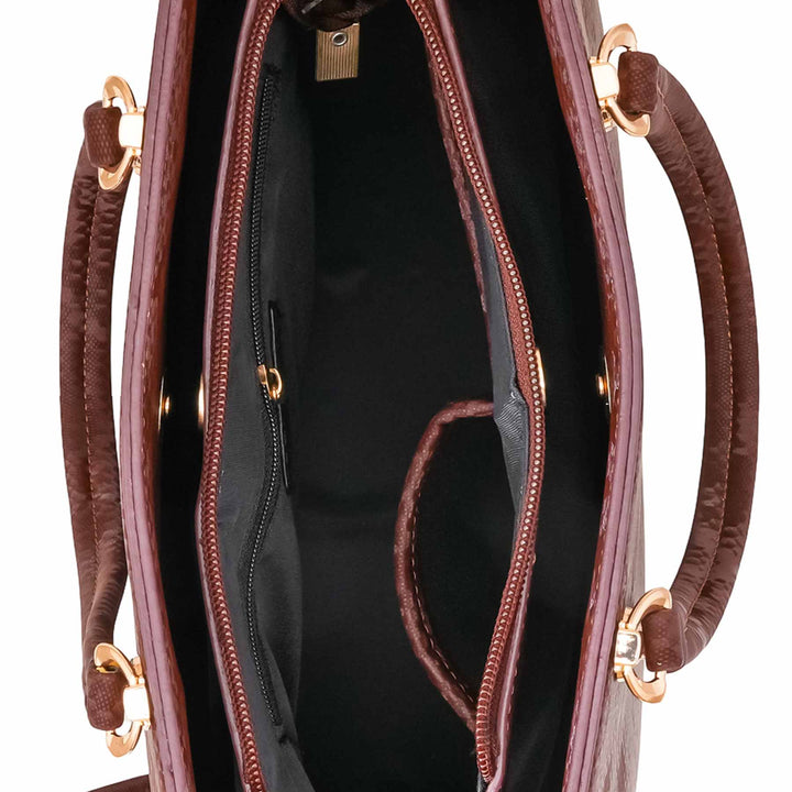 Brown Formal Hand Bag For Women P55844