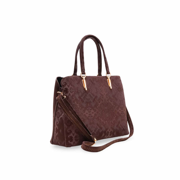 Brown Formal Hand Bag For Women P55844