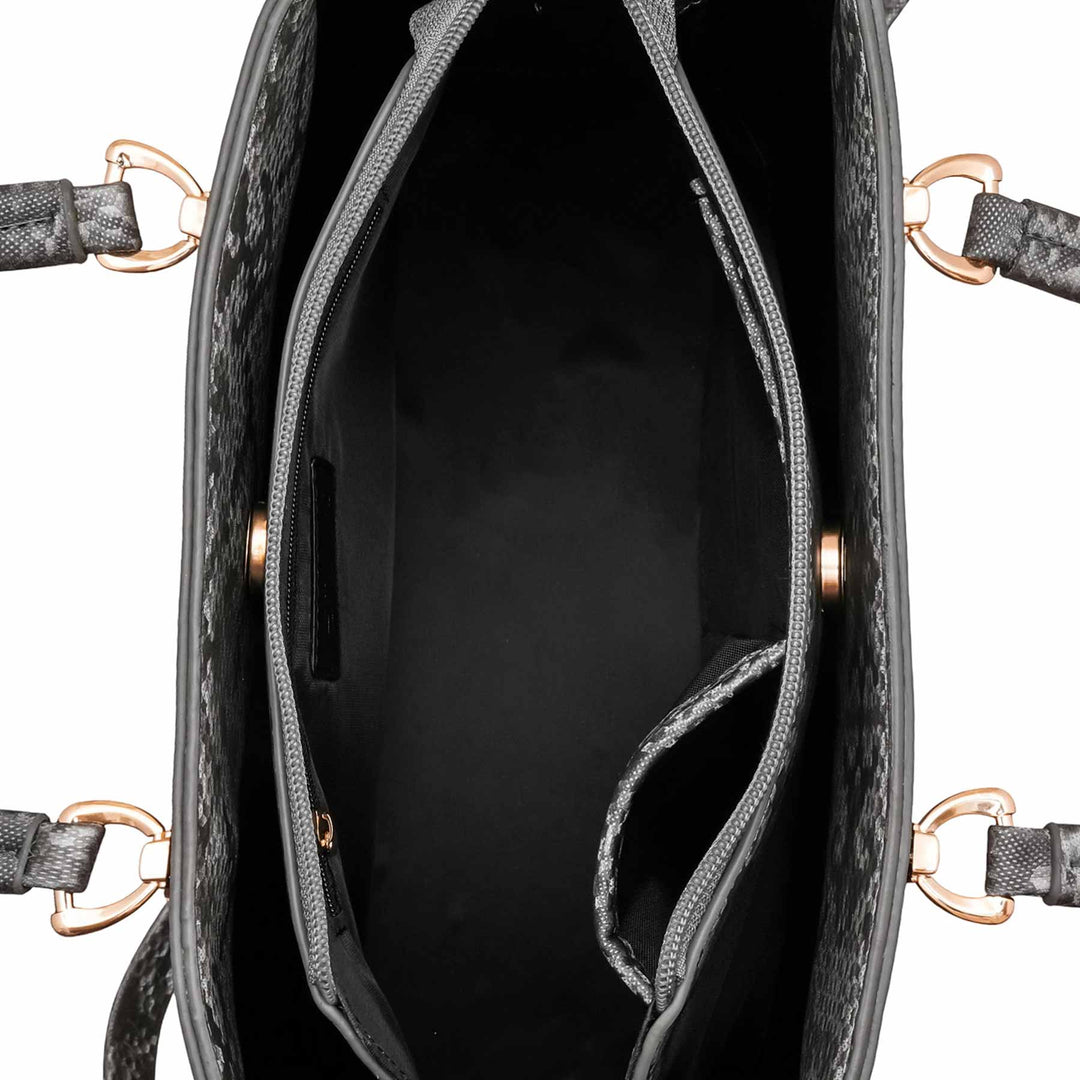 Grey Formal Hand Bag For Women P55844