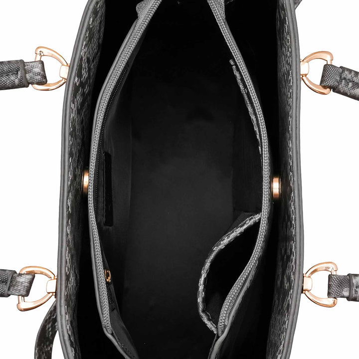 Grey Formal Hand Bag For Women P55844