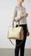 Golden Formal Hand Bag For Women P55845