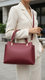 Maroon Formal Hand Bag For Women P55847
