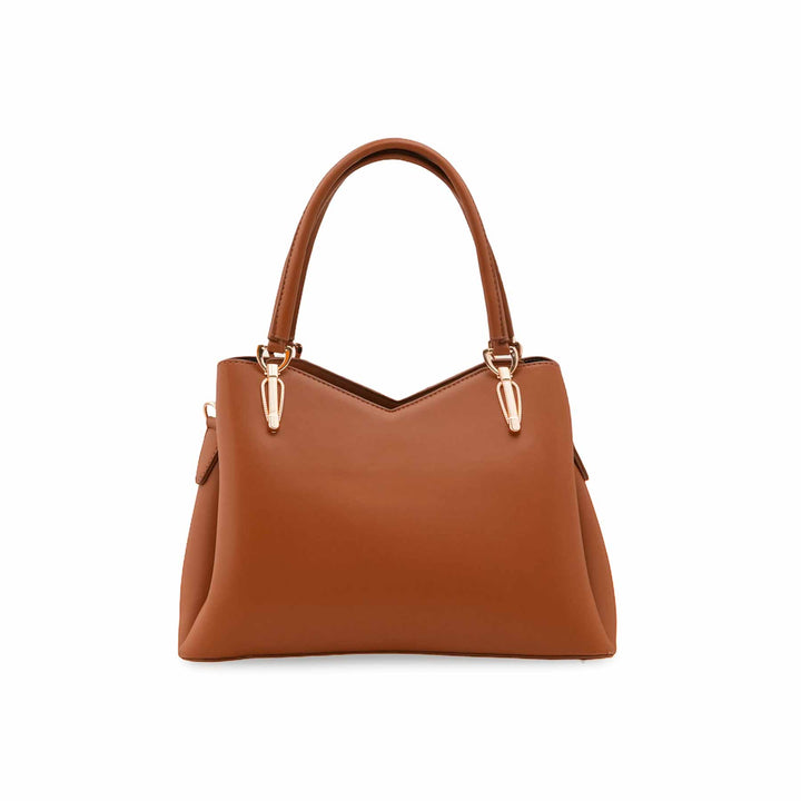 Mustard Formal Hand Bag For Women P55848