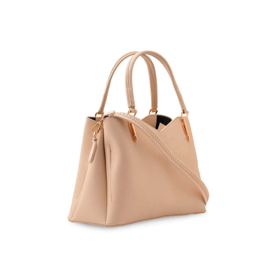 Fawn Formal Hand Bag For Ladies P55848