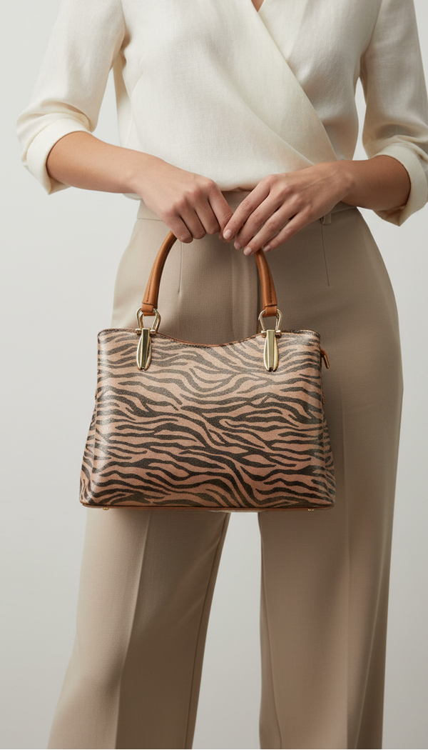 Brown Formal Hand Bag For Women P55849