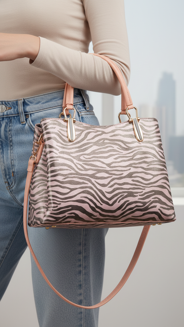 Pink Formal Hand Bag For Women P55849