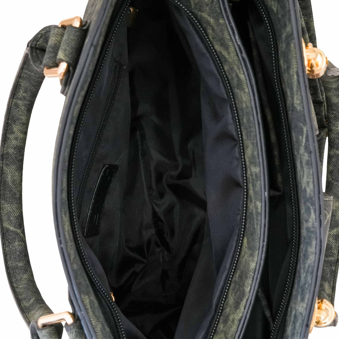 Green Formal Hand Bag For Women P55850