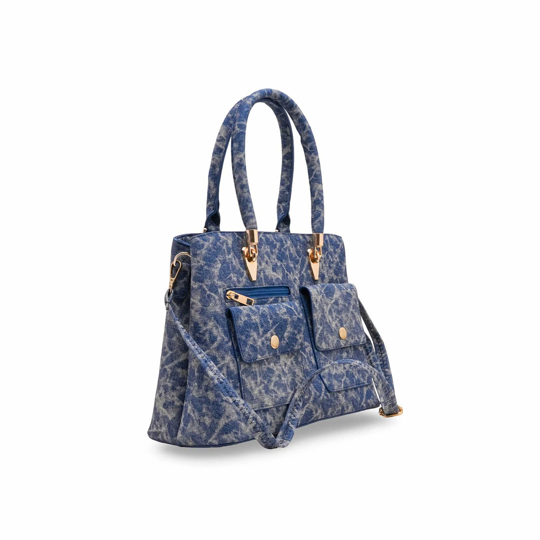 Blue Formal Hand Bag For Women P55850