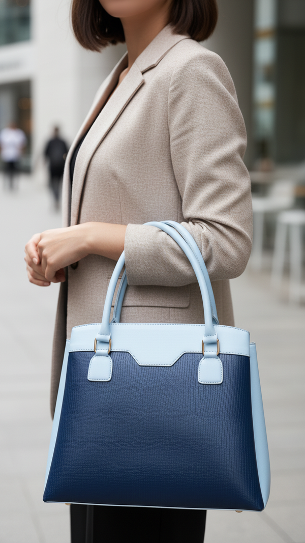 Blue Casual Hand Bag For Women P55853