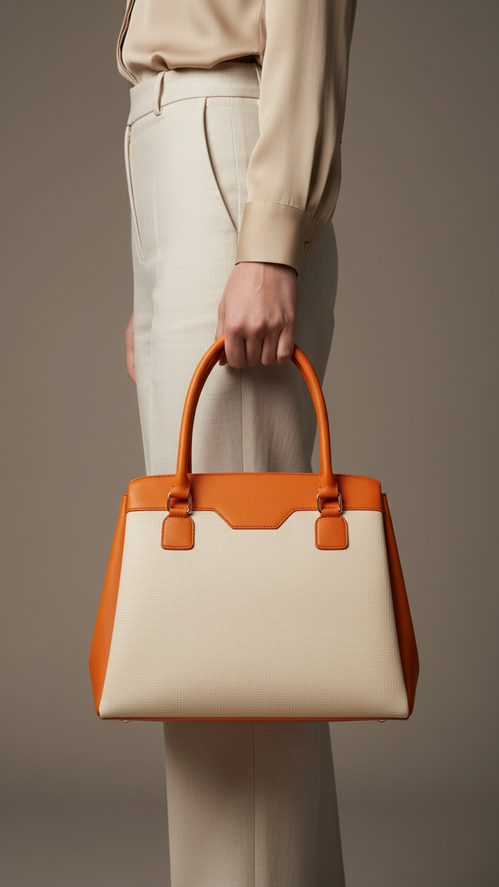 Yellow Casual Hand Bag For Women P55853