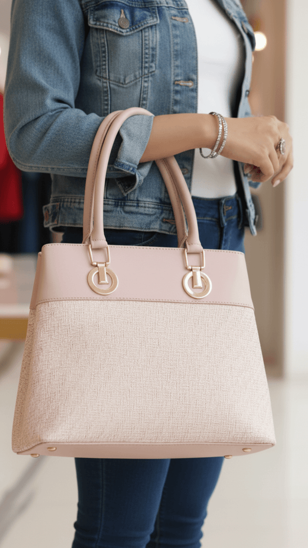 Pink Casual Shoulder Bag For Women P55854