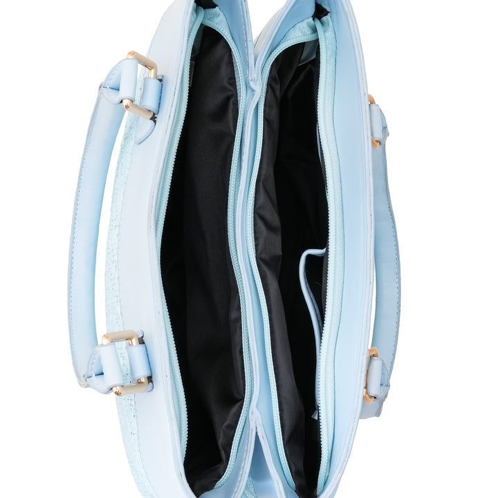 Sky Blue Casual Shoulder Bag For Women P55854