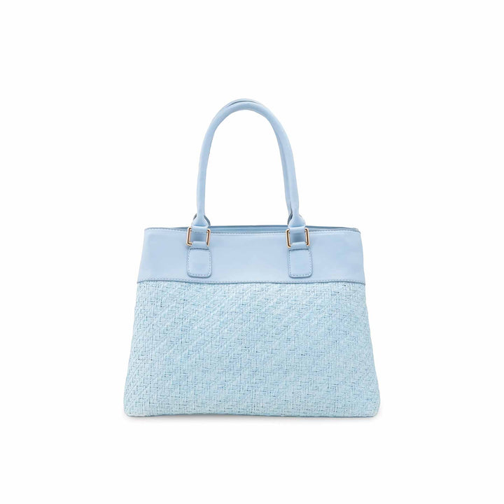 Sky Blue Casual Shoulder Bag For Women P55854