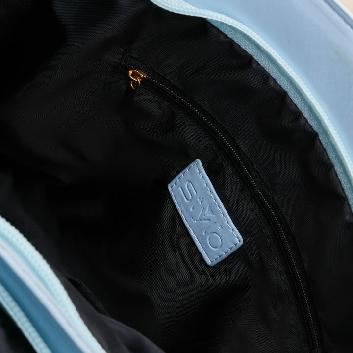 Sky Blue Casual Shoulder Bag For Women P55854