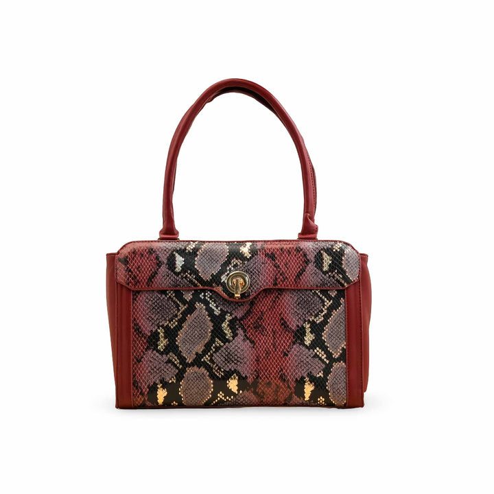Red Formal Hand Bag For Ladies P55855