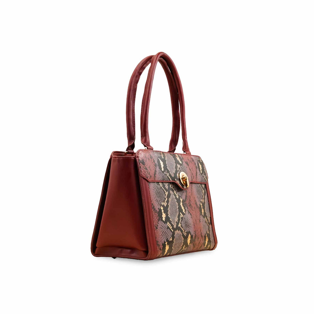 Red Formal Hand Bag For Ladies P55855