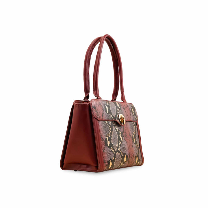 Red Formal Hand Bag For Ladies P55855