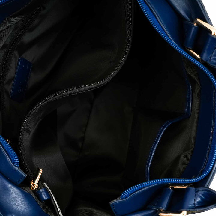 Navy Formal Hand Bag For Ladies P55855