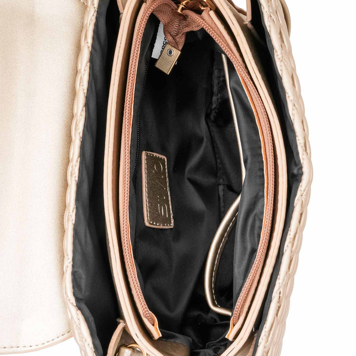 Golden Formal Shoulder Bag For Ladies P55856