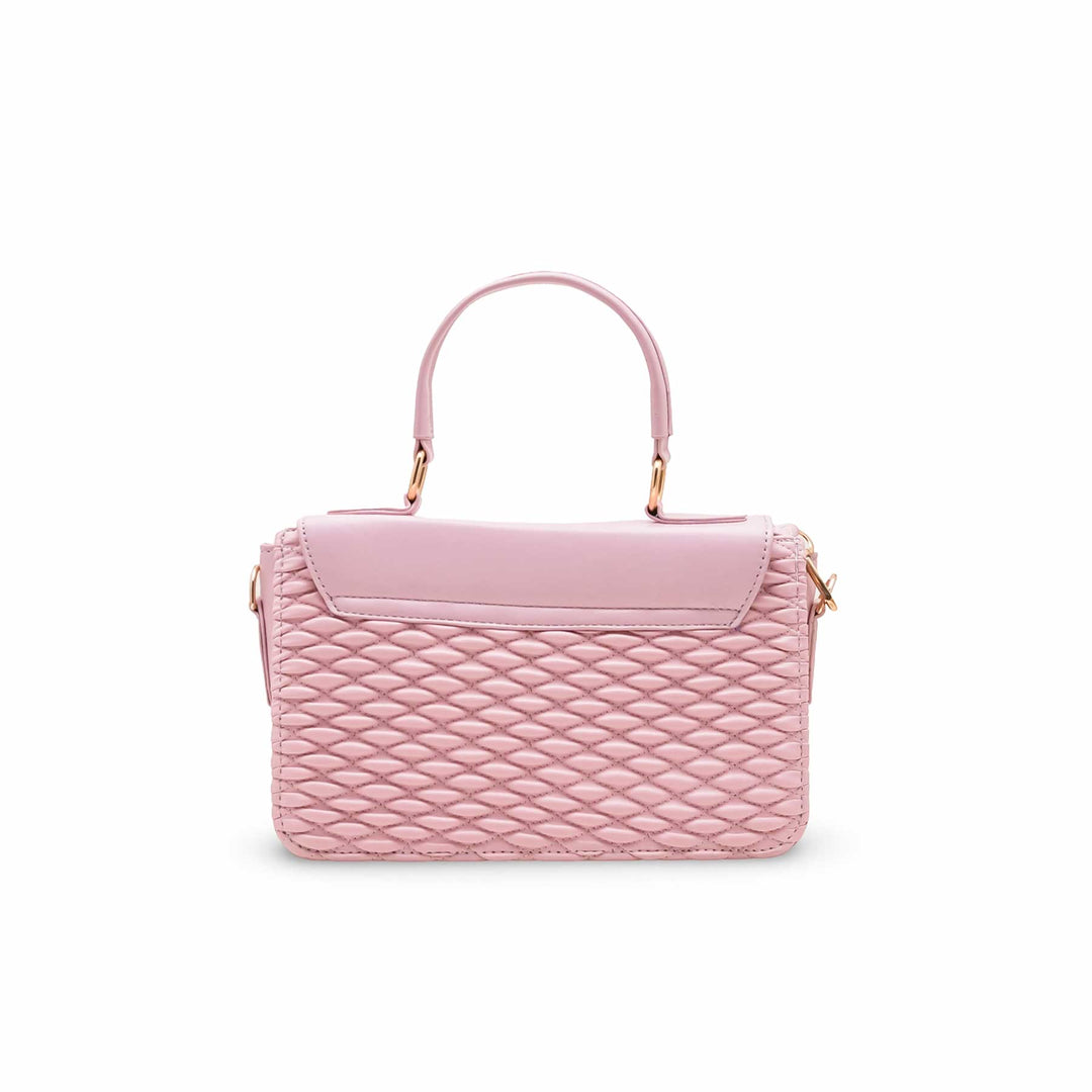Pink Formal Shoulder Bag For Ladies P55856