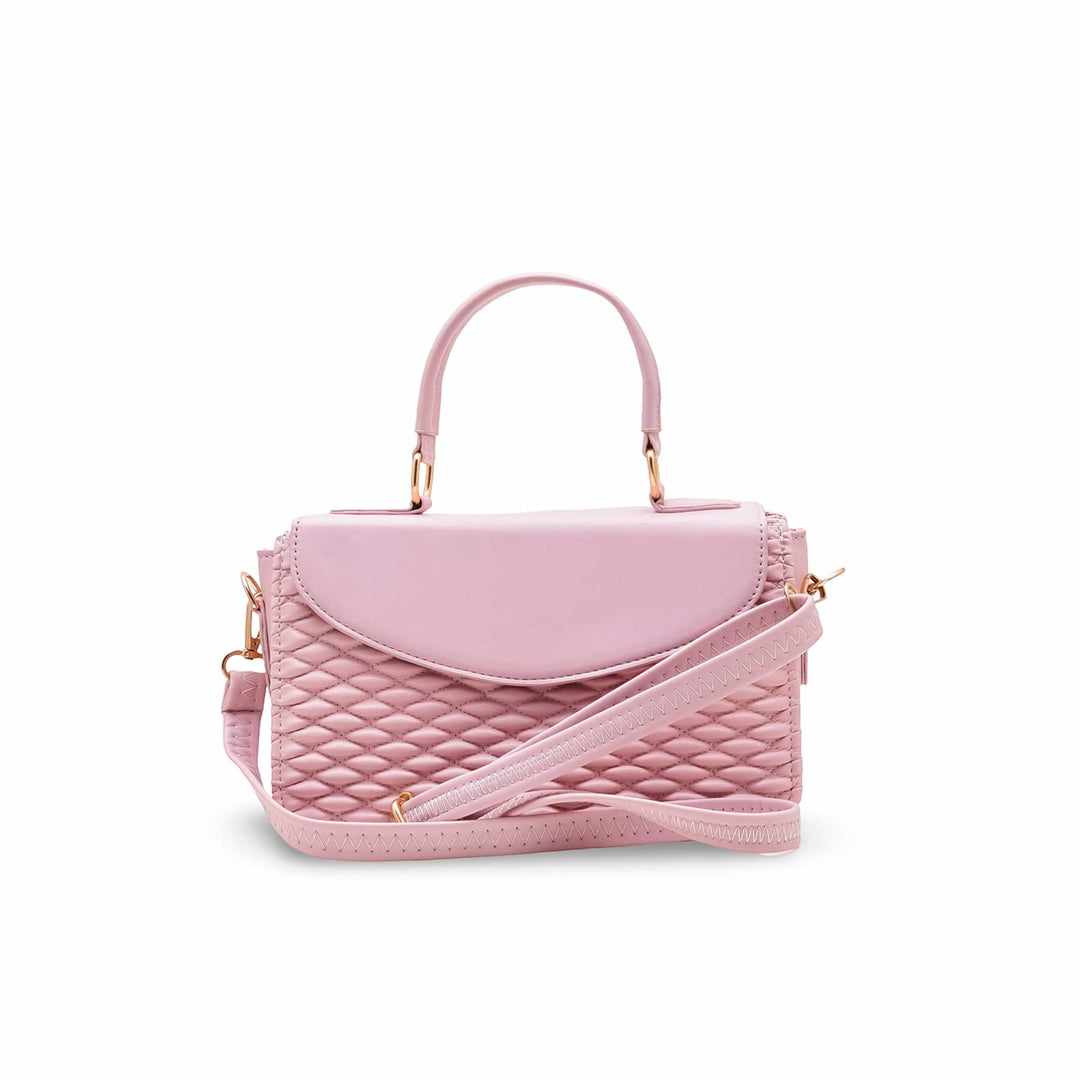 Pink Formal Shoulder Bag For Ladies P55856