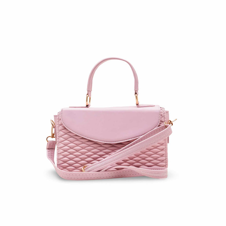 Pink Formal Shoulder Bag For Ladies P55856
