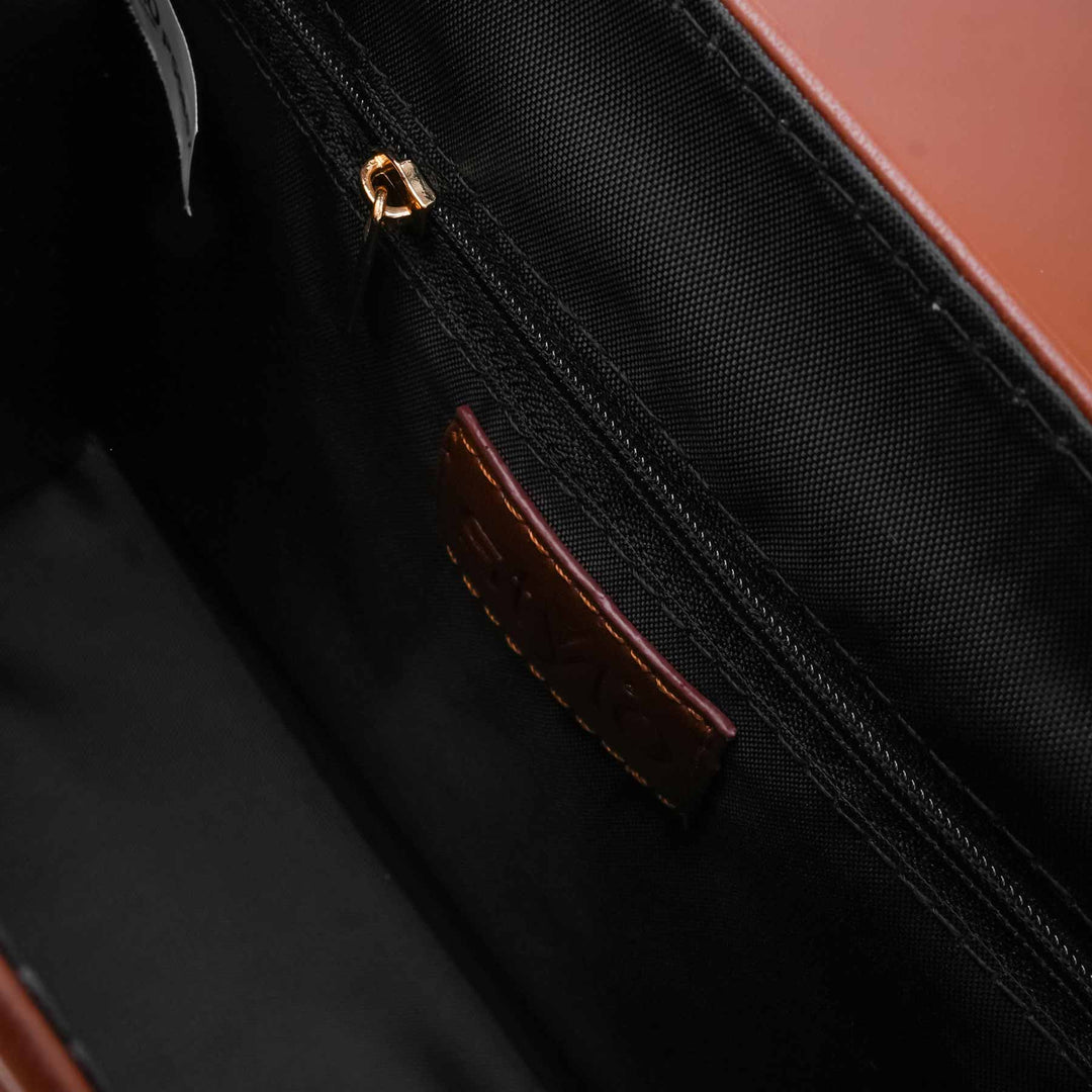 Brown Formal Shoulder Bag For Ladies P55857