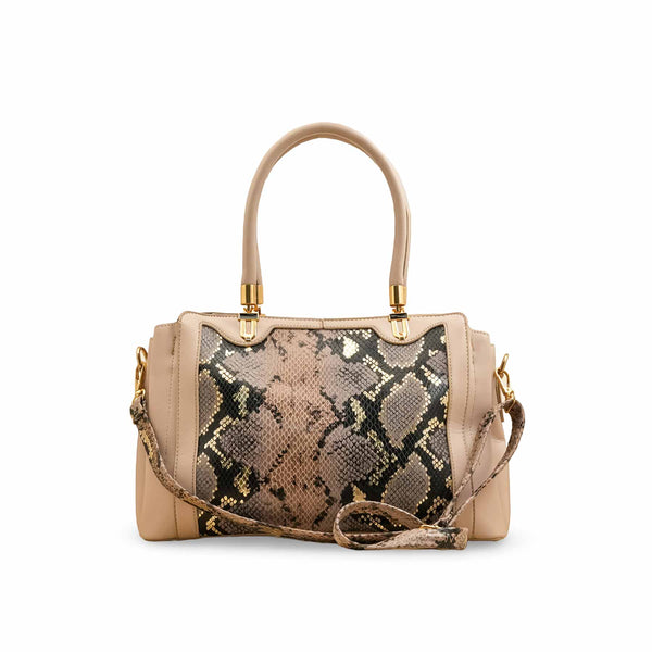 Brown Formal Hand Bag For Ladies P55858