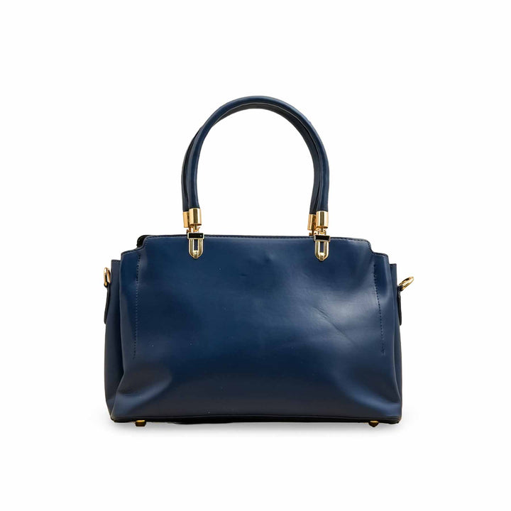 Navy Formal Hand Bag For Ladies P55858
