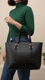 Black Formal Shoulder Bag For Women P55859