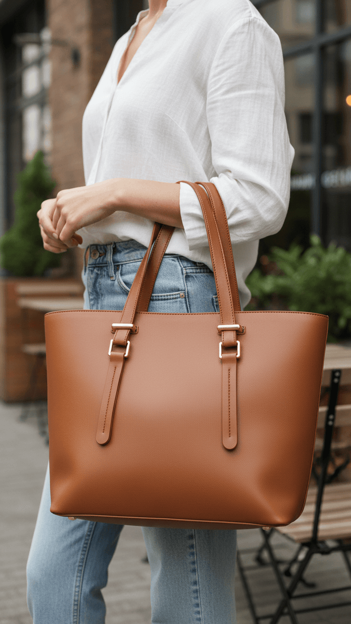 Mustard Formal Shoulder Bag For Women P55859