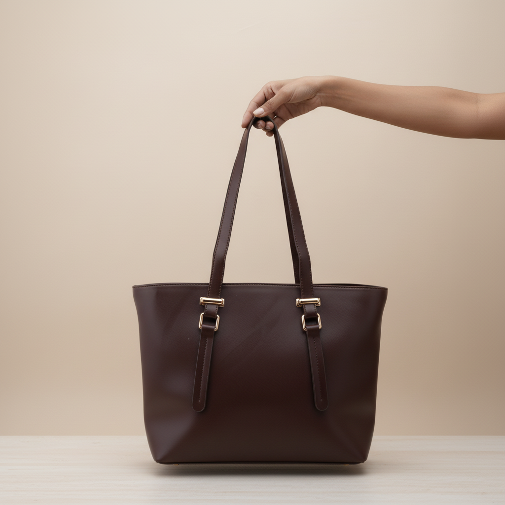 Brown Formal Shoulder Bag For Women P55859
