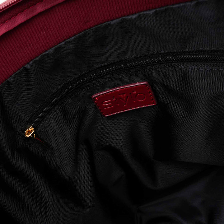 Maroon Formal Shoulder Bag For Women P55859