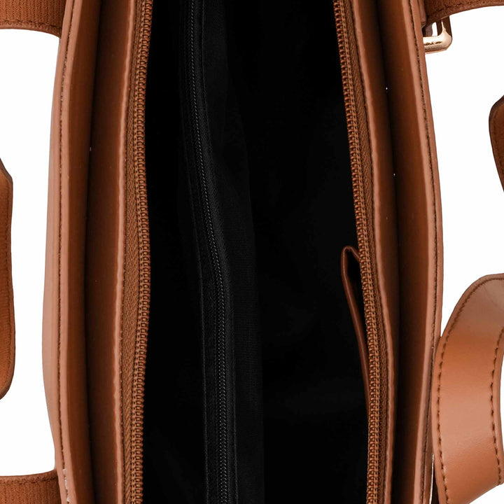 Mustard Formal Shoulder Bag For Women P55859