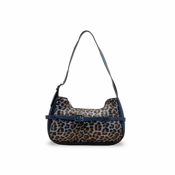 Navy Formal Shoulder Bag For Women P55861