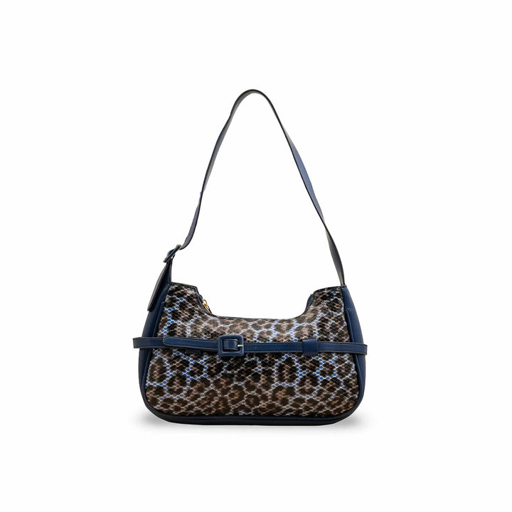 Navy Formal Shoulder Bag For Women P55861