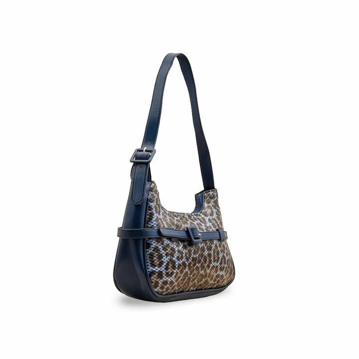 Navy Formal Shoulder Bag For Women P55861