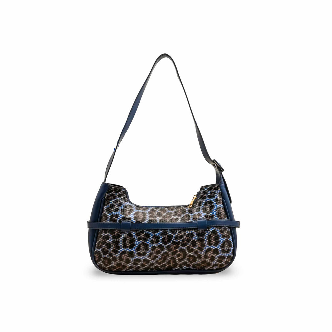 Navy Formal Shoulder Bag For Women P55861
