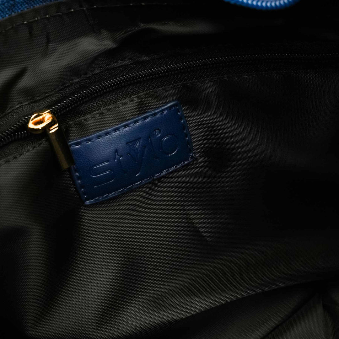 Navy Formal Shoulder Bag For Women P55861