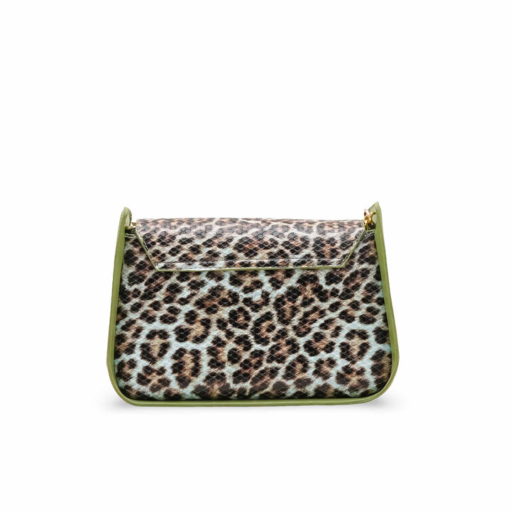 Green Formal Shoulder Bag For Ladies P55862