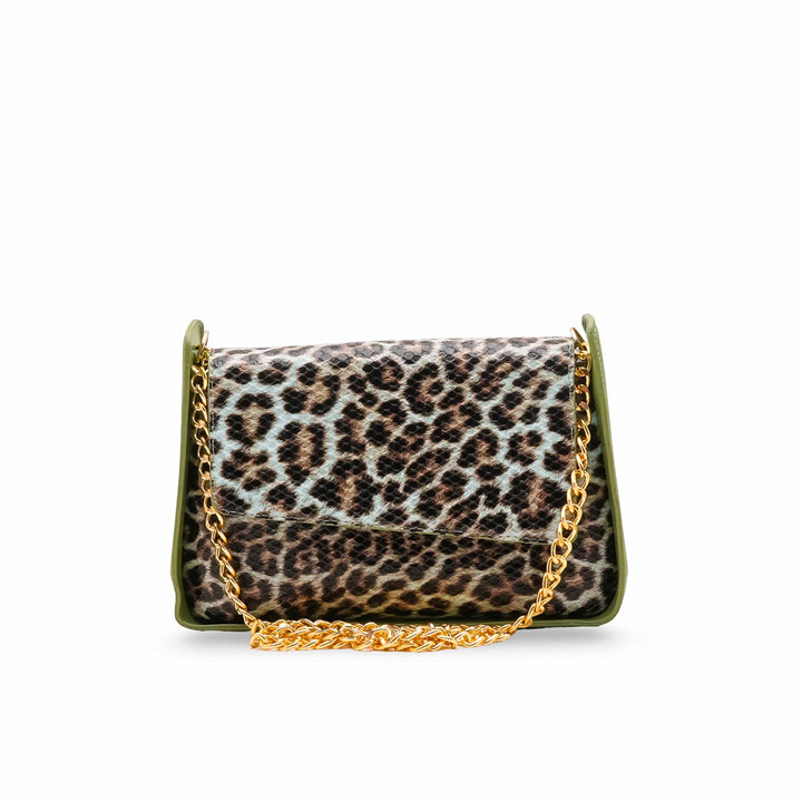 Green Formal Shoulder Bag For Ladies P55862