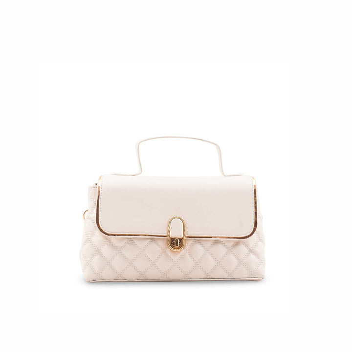Beige Formal Hand Bag P55865