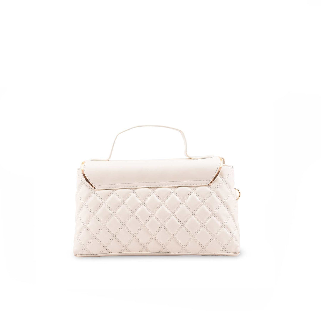 Beige Formal Hand Bag P55865